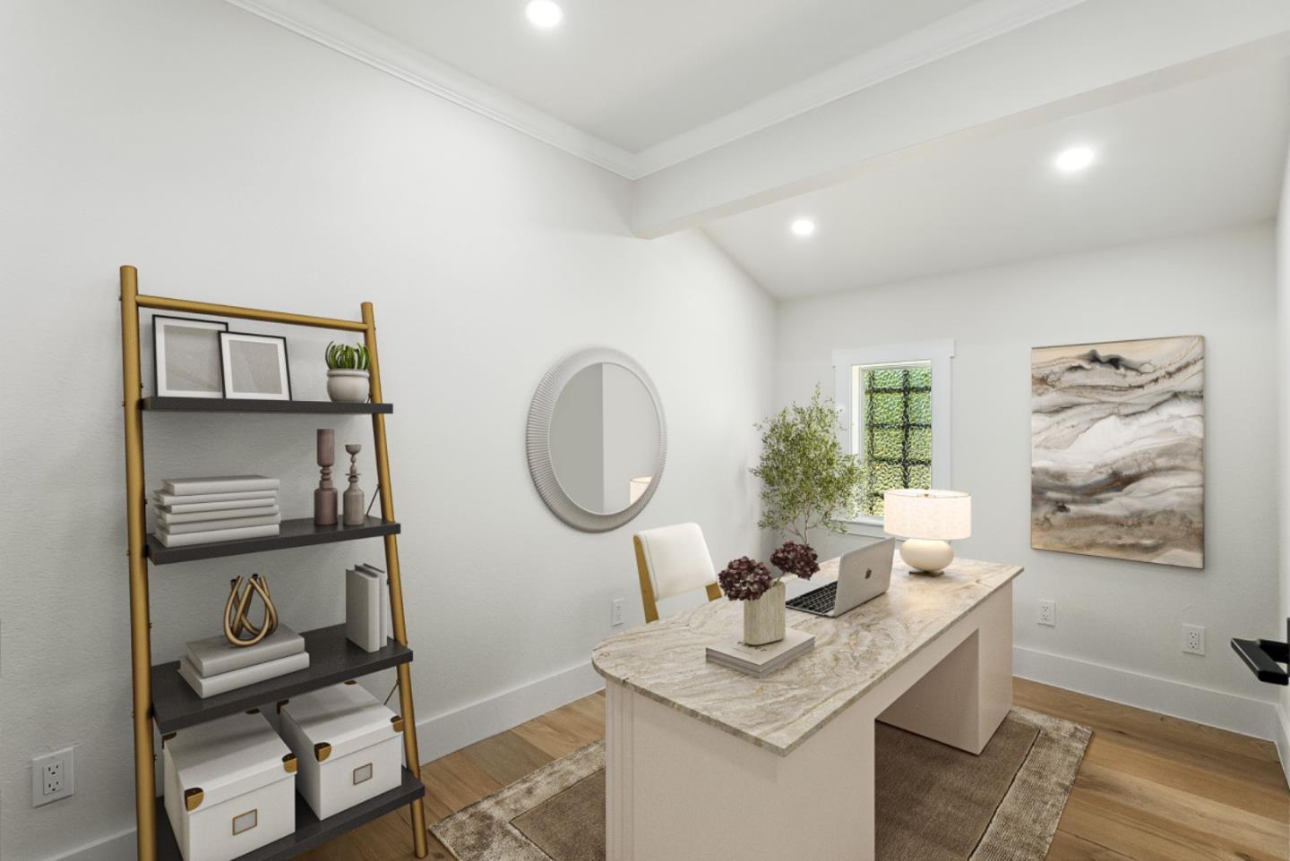 5701 Lewis Way Concord, CA 94521 - Photo 29 of 54 a view of a workspace with furniture and bathroom