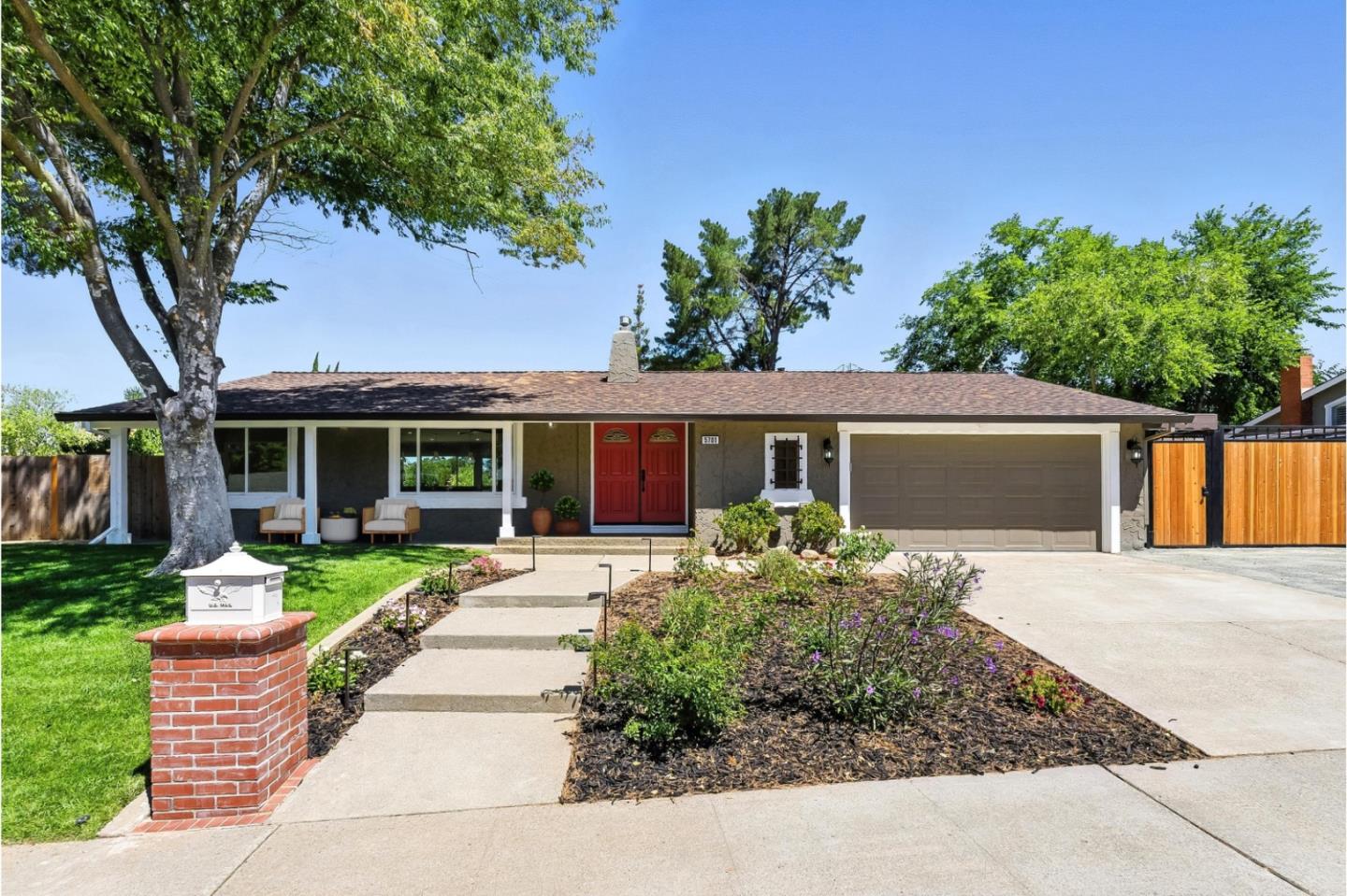 5701 Lewis Way Concord, CA 94521 - Photo 4 of 54 front view of a house with a yard