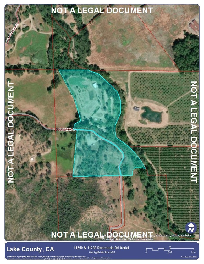 11255 Rancheria Road Upper Lake, CA 95485 - Photo 9 of 46 an aerial view of a house