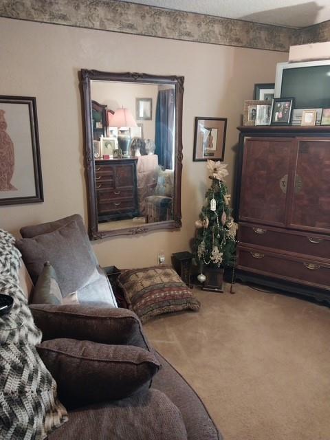 4415 Smallwood Road Reno, TX 75462 - Photo 22 of 39 a living room with furniture and wooden floor