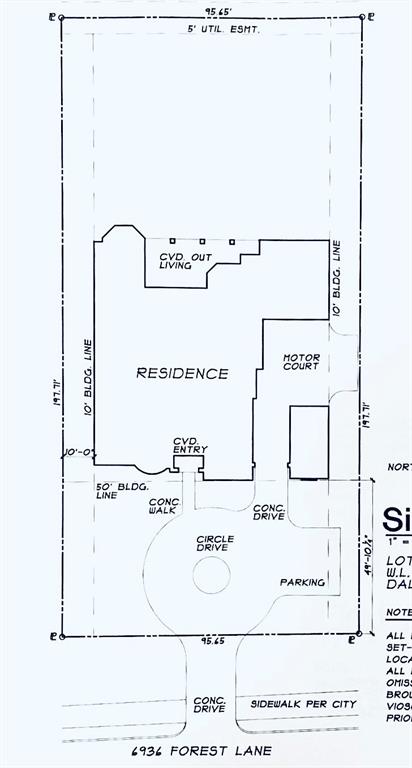 6936 Forest Lane Dallas, TX 75230 - Photo 1 of 22 View of room layout