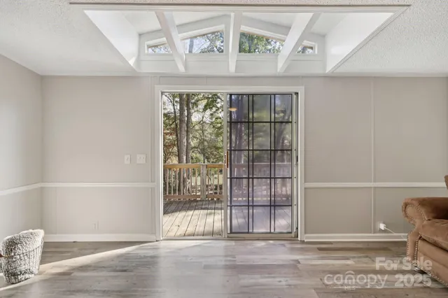 a view of front door