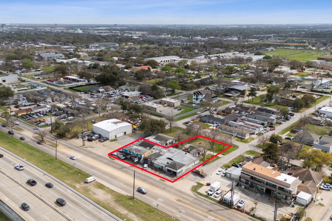 4107 B Street Houston, TX 77072 - Photo 6 of 15 an aerial view of residential houses with outdoor space