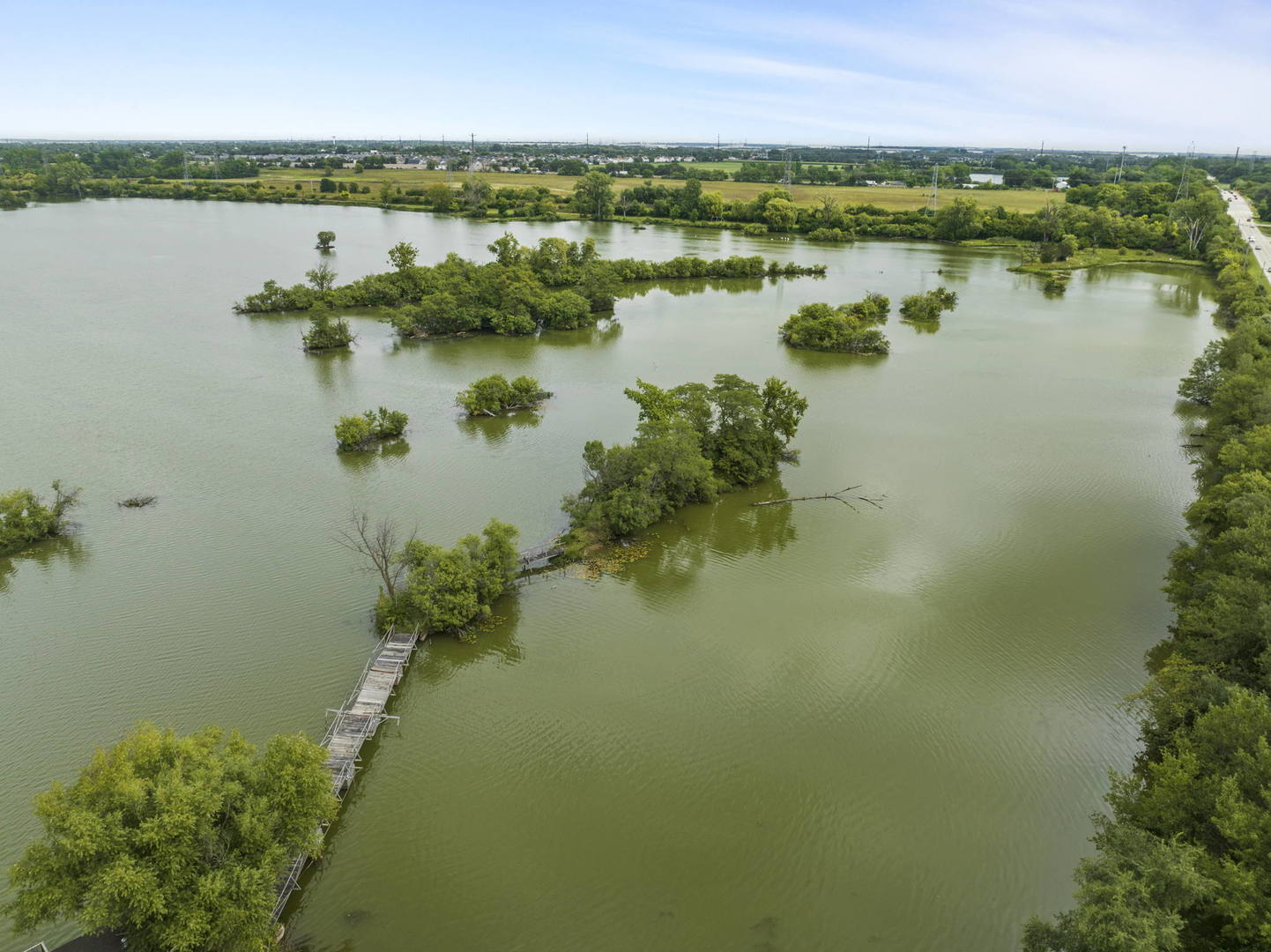 22850 West Renwick Road Plainfield, IL 60544 - Photo 3 of 10 a view of lake with green space