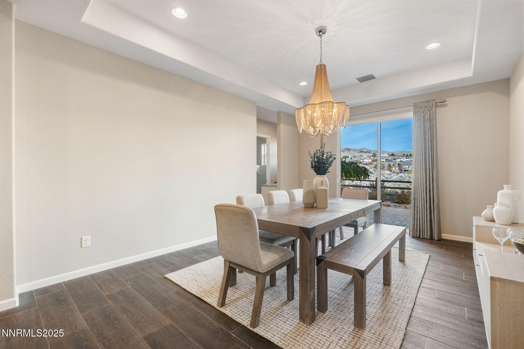 1755 Back Nine Trail Reno, NV 89523 - Photo 5 of 49 a view of a dining room with furniture window and wooden floor