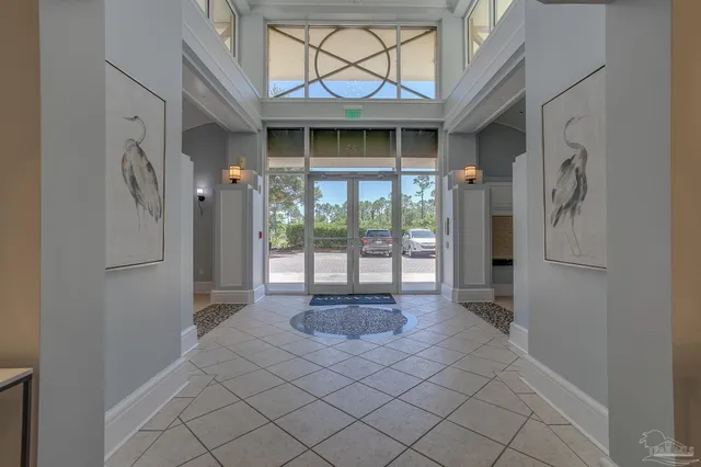 a view of room with flat screen tv