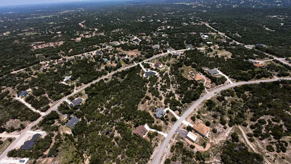 an aerial view of city