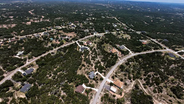 an aerial view of city