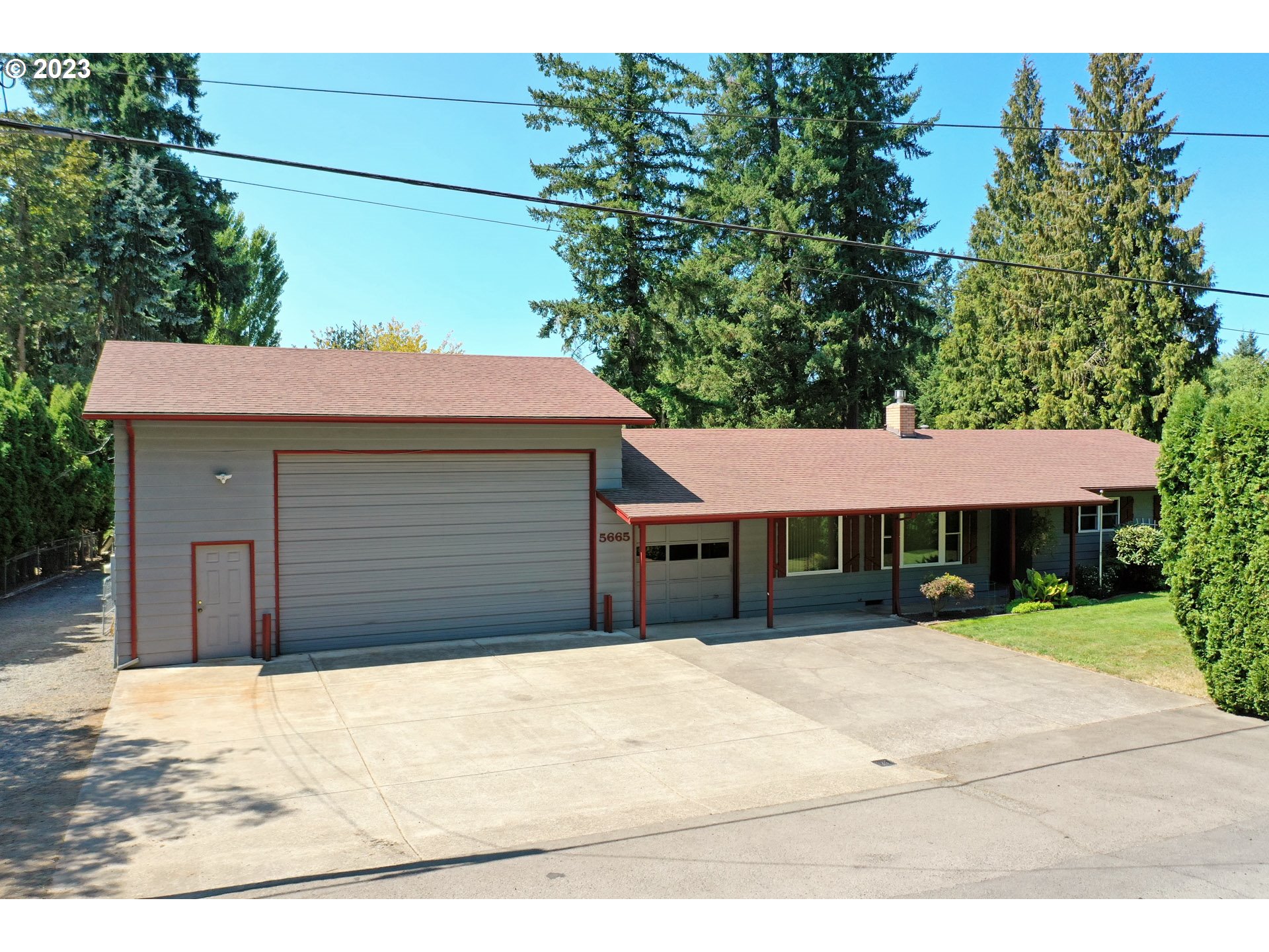 5685 Southwest River Road Hillsboro, OR 97123 - Photo 1 of 46 a house with a outdoor space