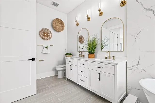 a view of small space with racks on the wall