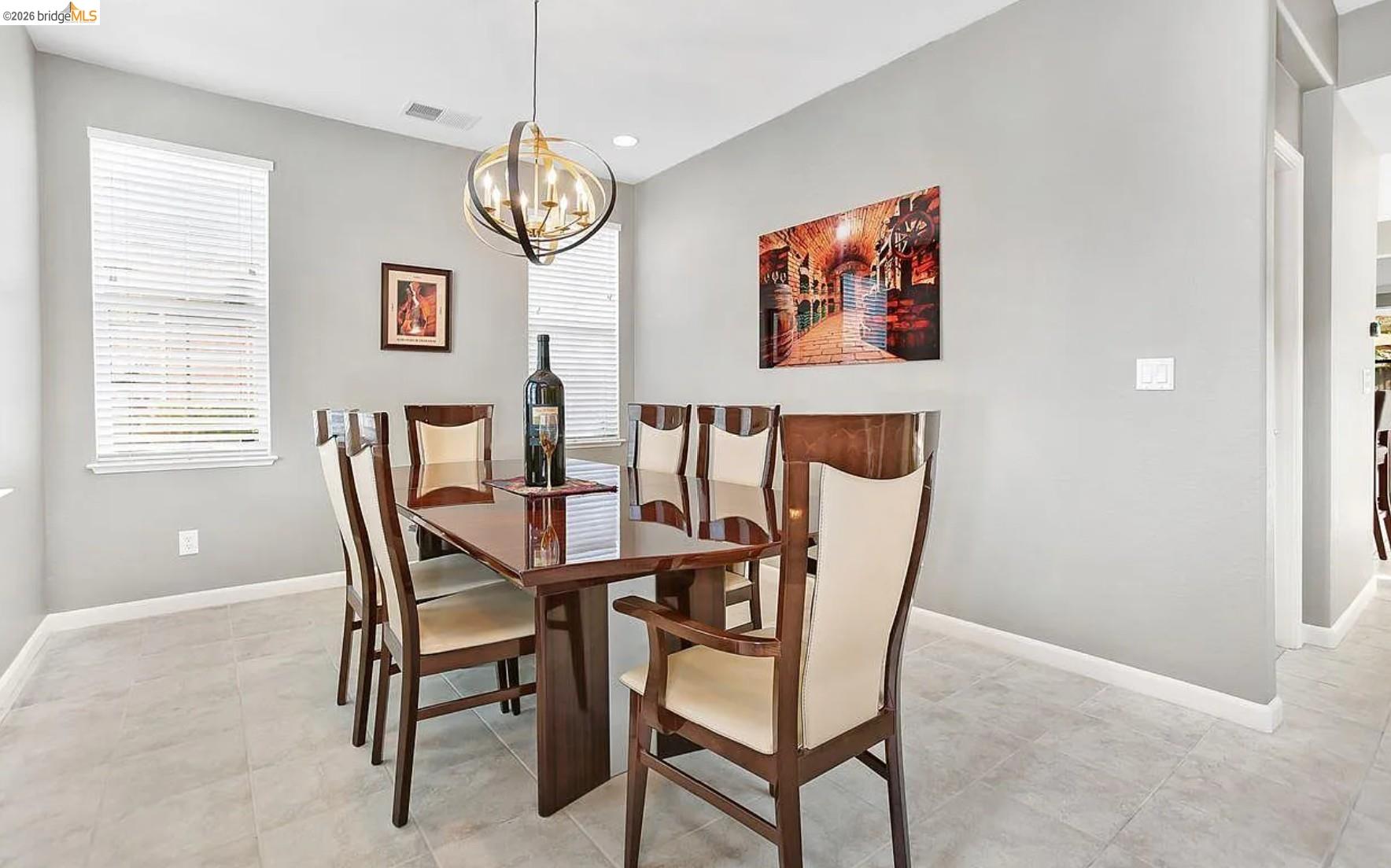 3251 Lookout Point Loop Discovery Bay, CA 94505 - Photo 12 of 31 Dining area with hanging lights and plenty of natural light