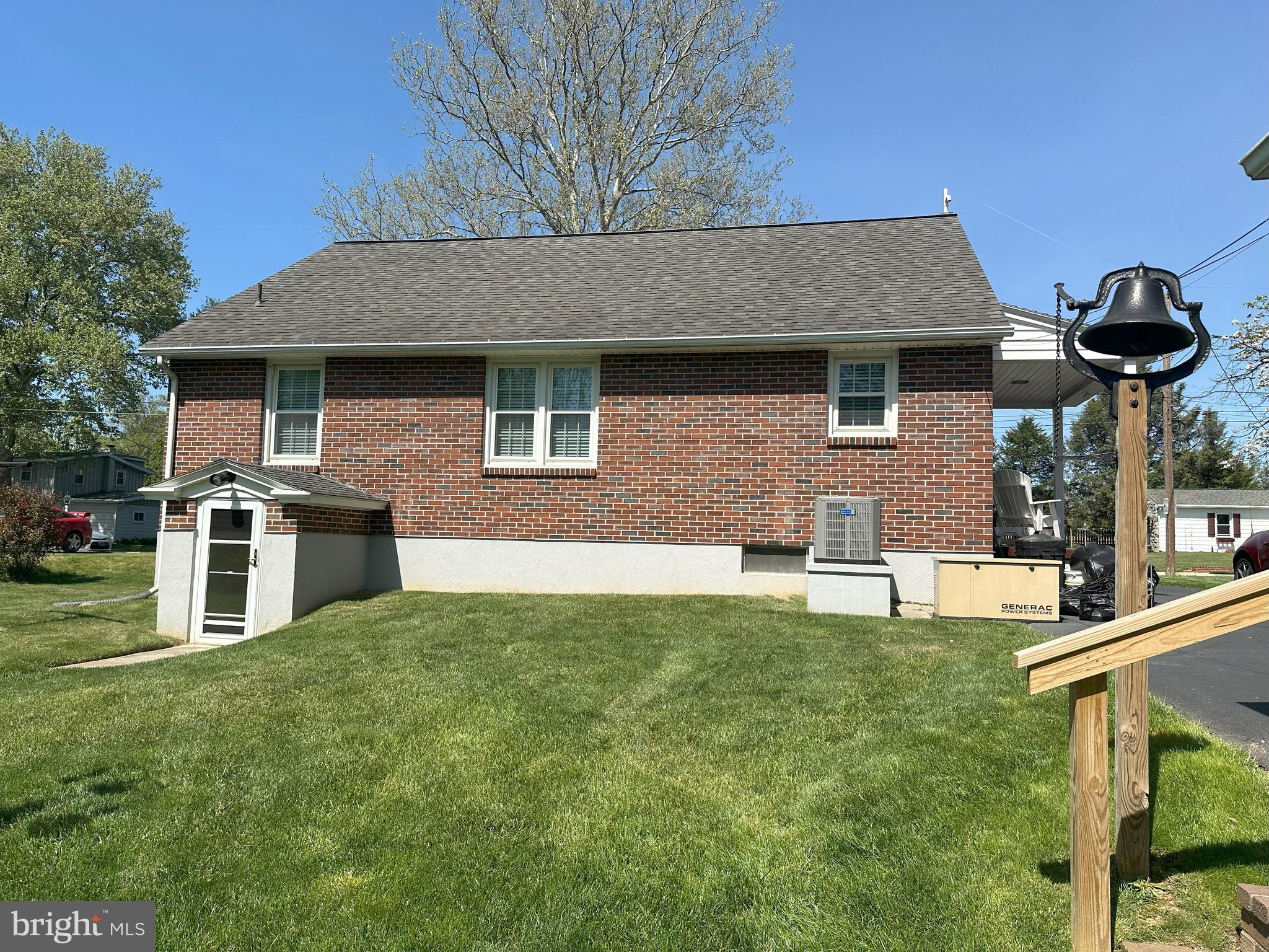 224 Noble Street Lititz, PA 17543 - Photo 31 of 63 Back of house showing basement entrance