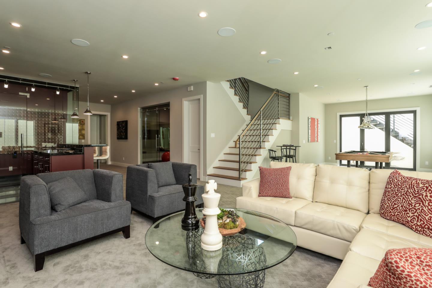 759 Sunshine Drive Los Altos, CA 94024 - Photo 34 of 47 a living room with furniture and a wooden floor