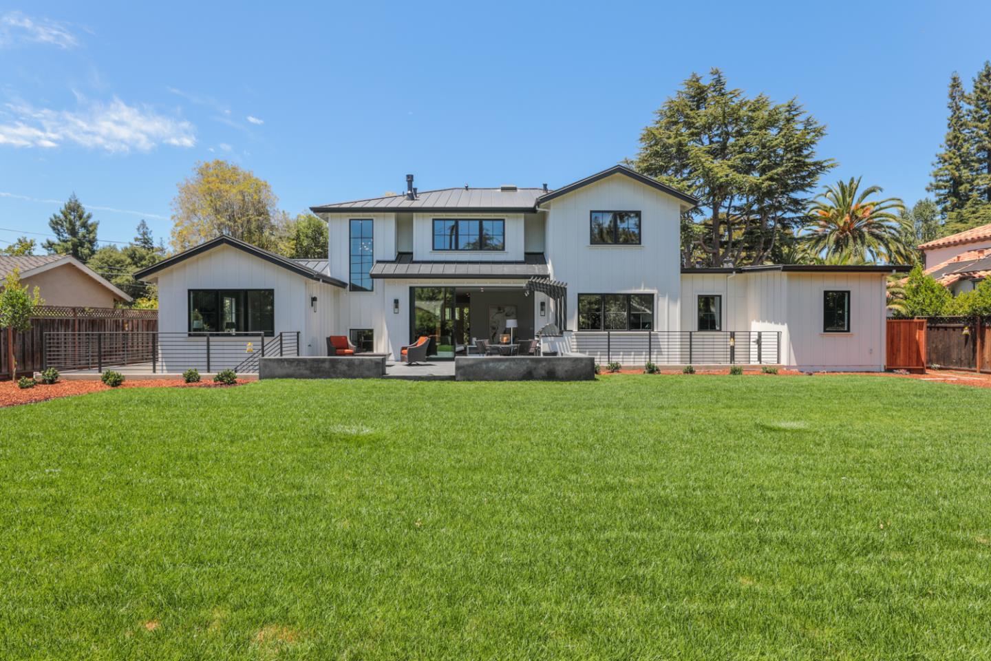 759 Sunshine Drive Los Altos, CA 94024 - Photo 46 of 47 a front view of a house with a garden and porch