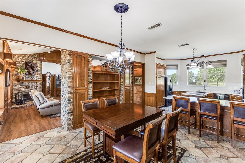 2525 Private Road 6040 Blue Ridge, TX 75424 - Photo 10 of 40 a dining room with furniture and window