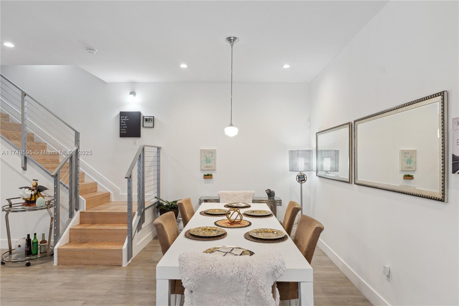 3570 Southwest 23rd Street, Unit 3570 Miami, FL 33145 - Photo 22 of 40 a very nice looking dining room with a table and chairs