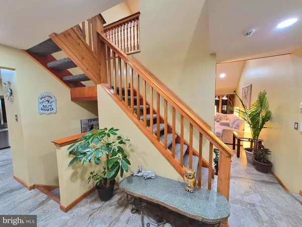 a view of entryway and hall
