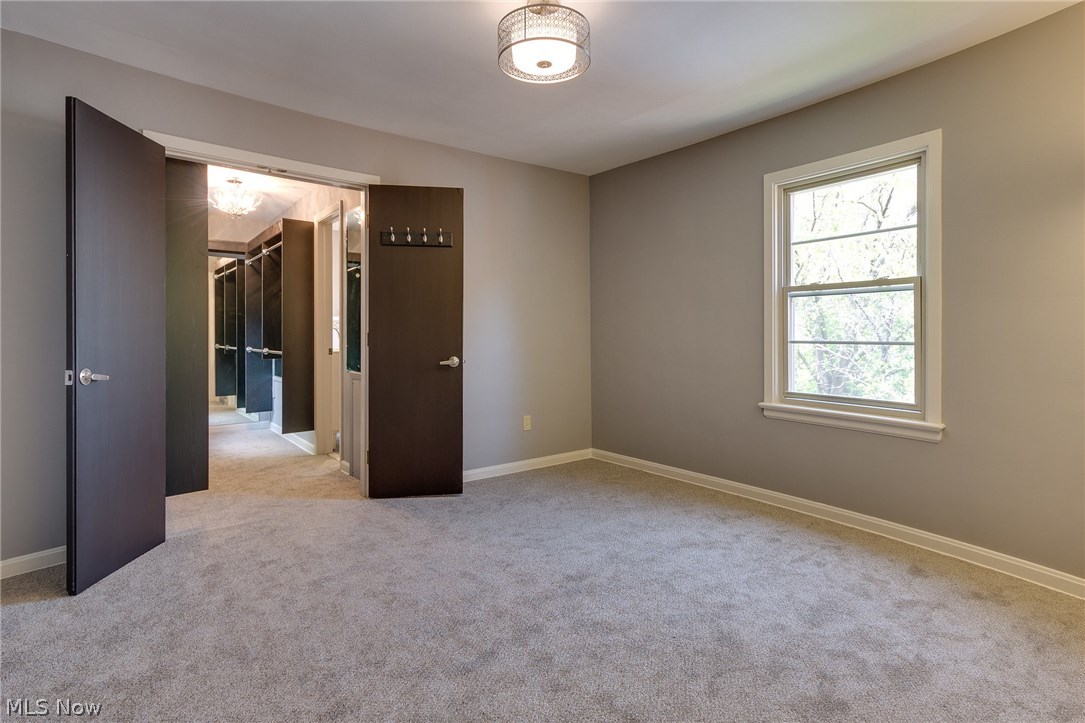 1046 Allston Road Cleveland Heights, OH 44121 - Photo 30 of 34 Master bedroom with doors open to the custom closet.
