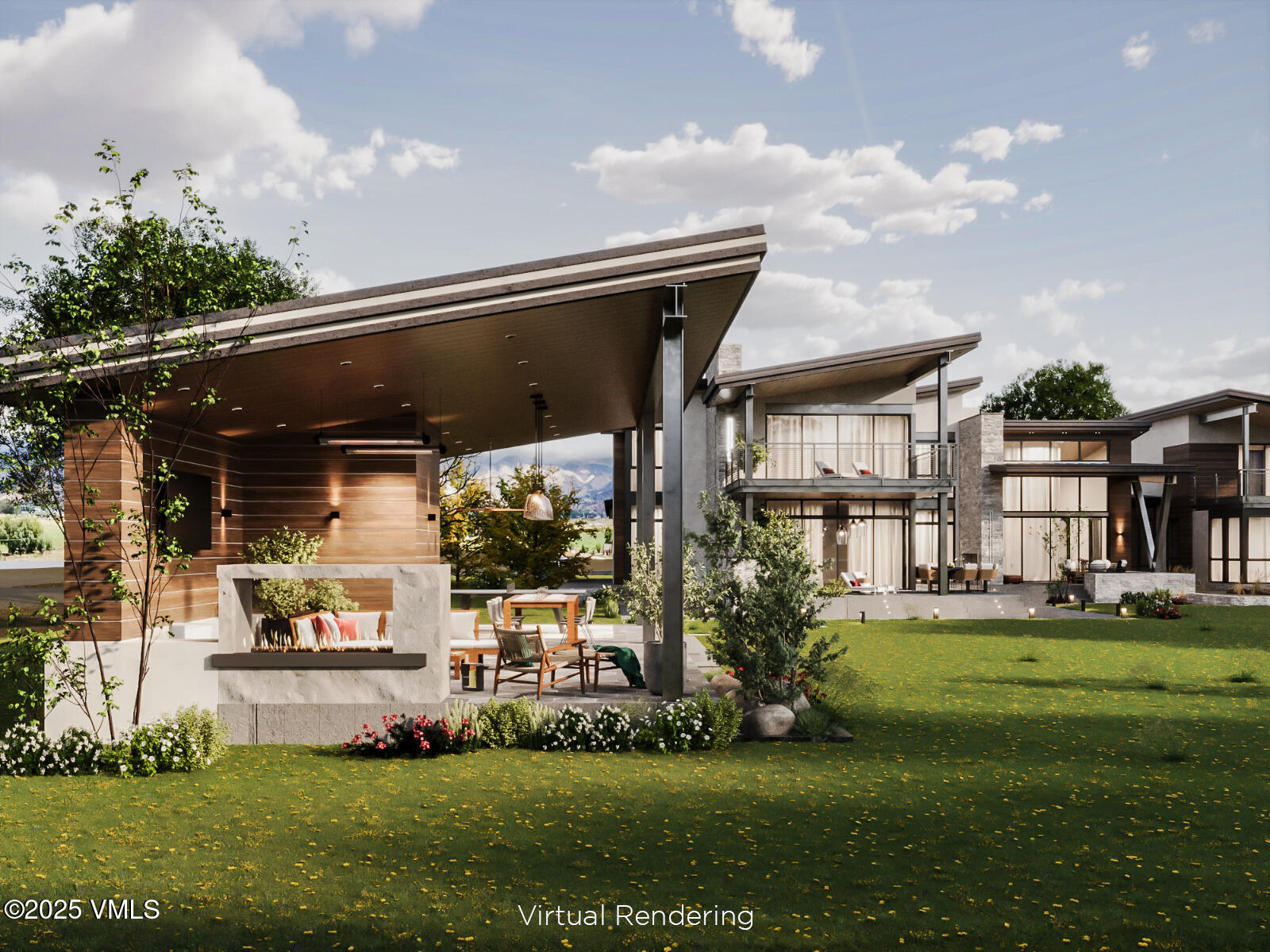 84 Tallgrass Gypsum, CO 81637 - Photo 3 of 13 a front view of a house with a garden and trees
