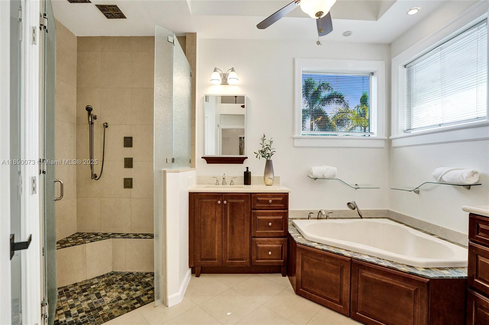 300 North 53 Avenue Hollywood, FL 33021 - Photo 47 of 77 a bath room with a sink and a mirror