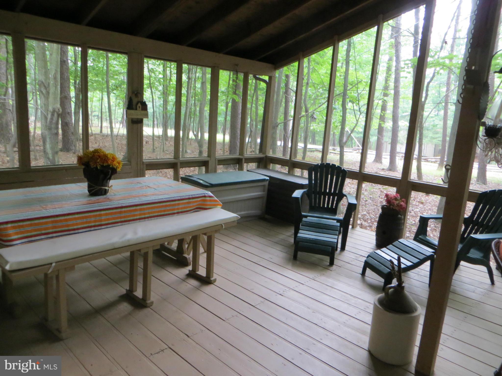 101 Animikean Ridge Hedgesville, WV 25427 - Photo 21 of 23 Large Screened in Porch