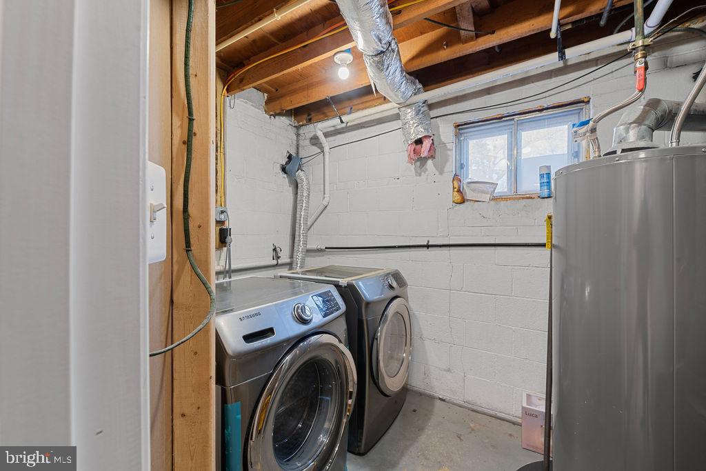 8003 Allentown Road Fort Washington, MD 20744 - Photo 37 of 43 a utility room with dryer and washer
