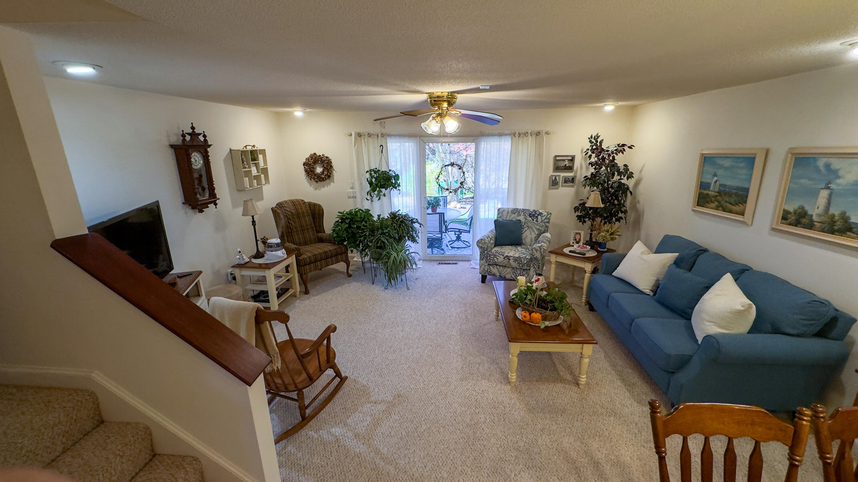 300 Buck Island Road, Unit 14F West Yarmouth, MA 02673 - Photo 3 of 27 a living room with furniture and wooden floor
