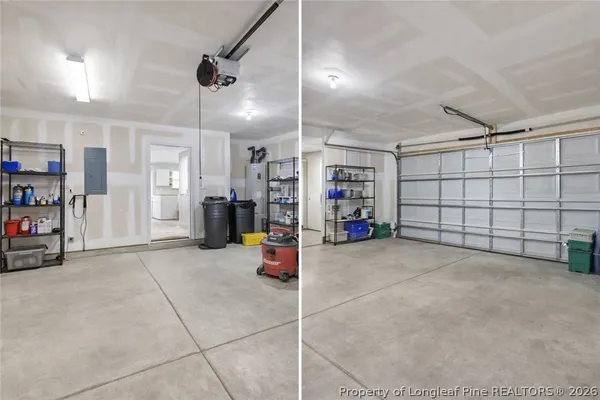 a view of storage and utility room