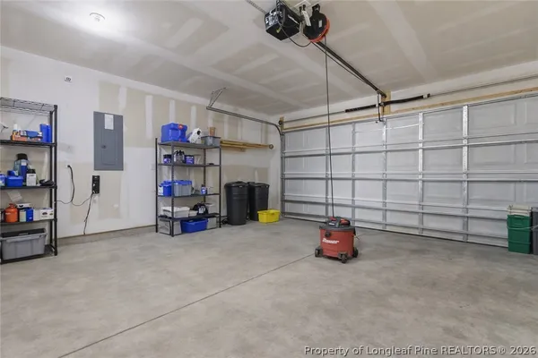 a view of storage and utility room