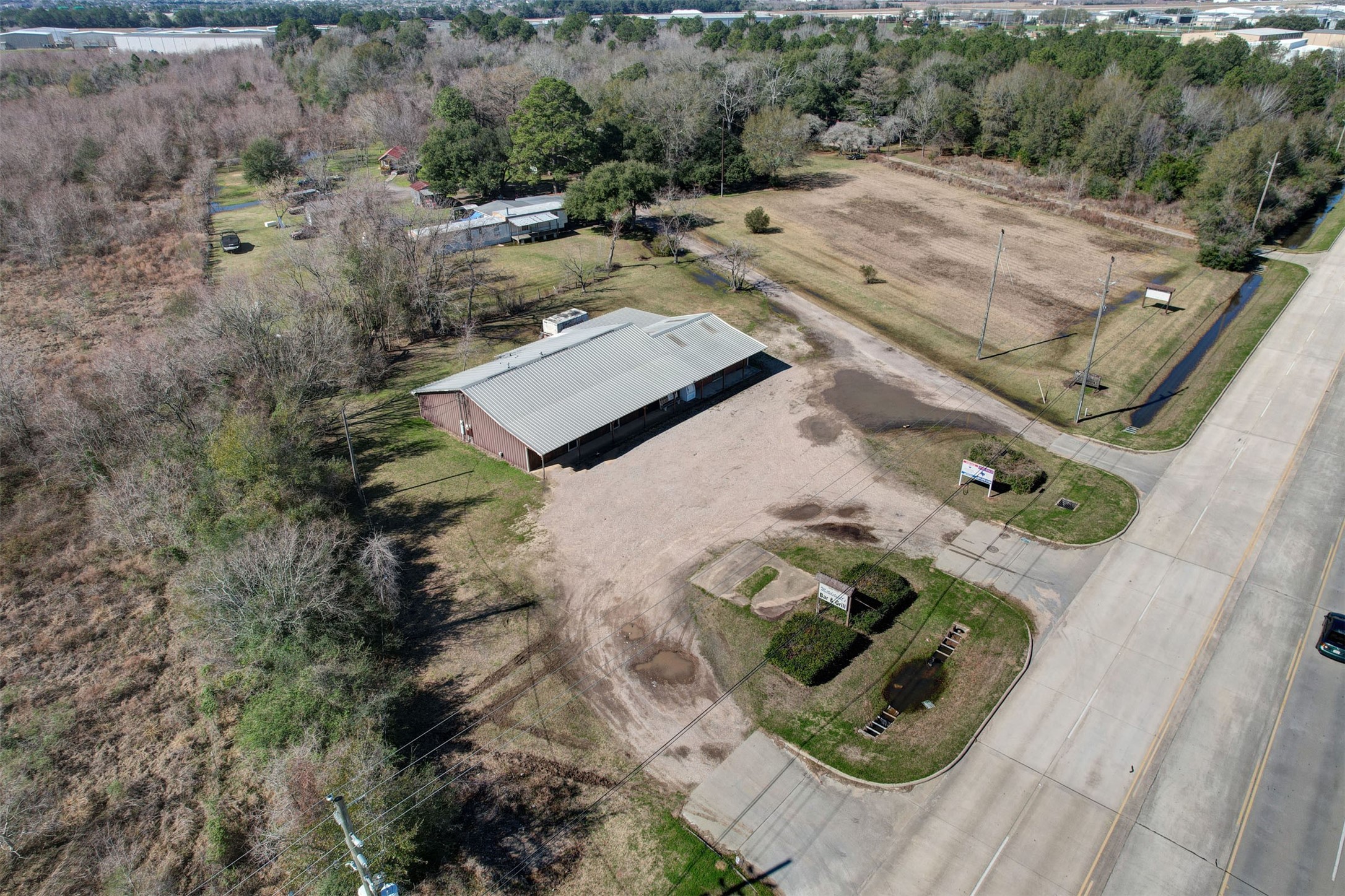 19403 Stuebner Airline Road Spring, TX 77379 - Photo 4 of 6 a view of a backyard of a house