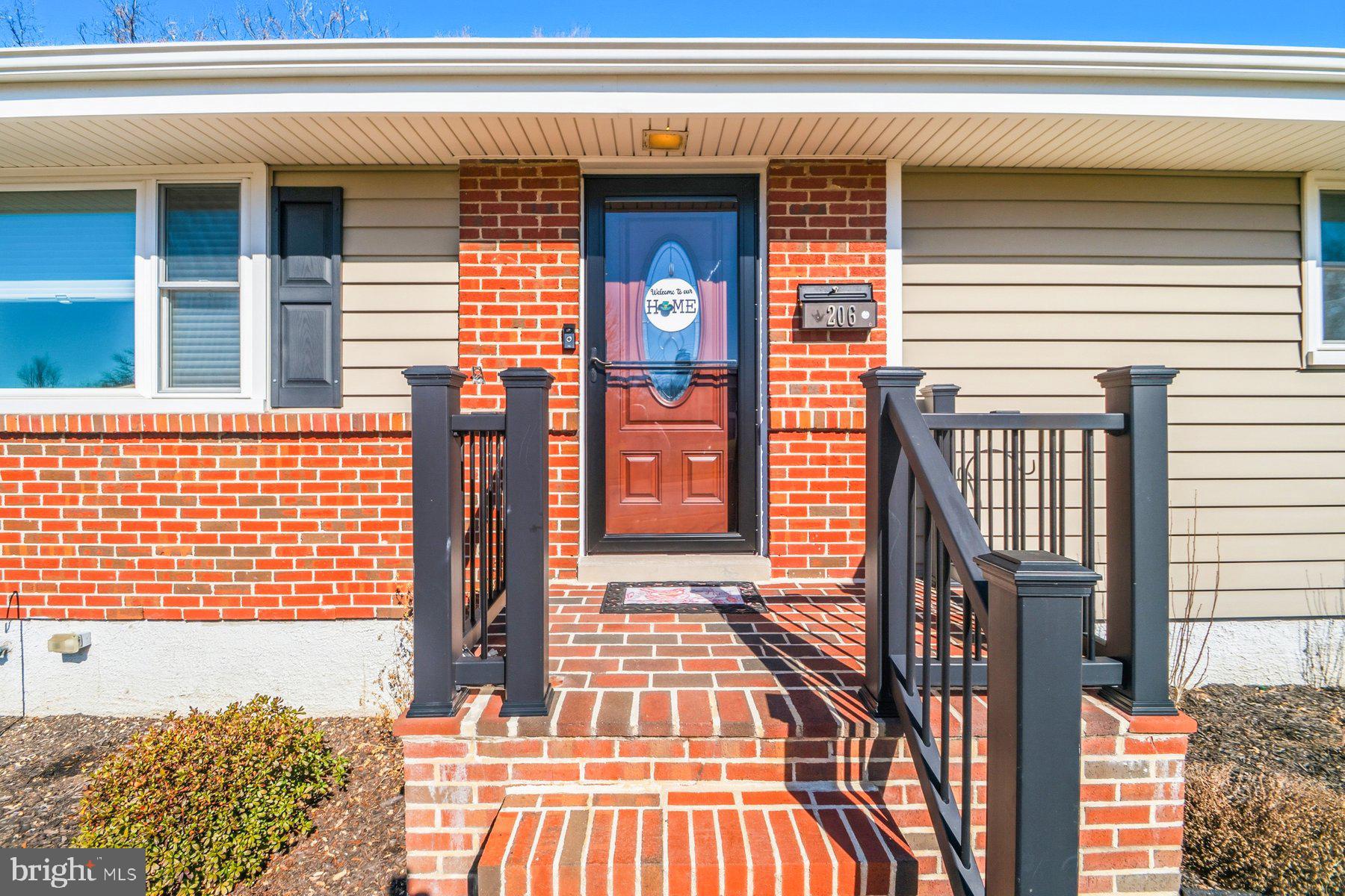 206 Cheddington Road Linthicum Heights, MD 21090 - Photo 2 of 27 a front view of a house