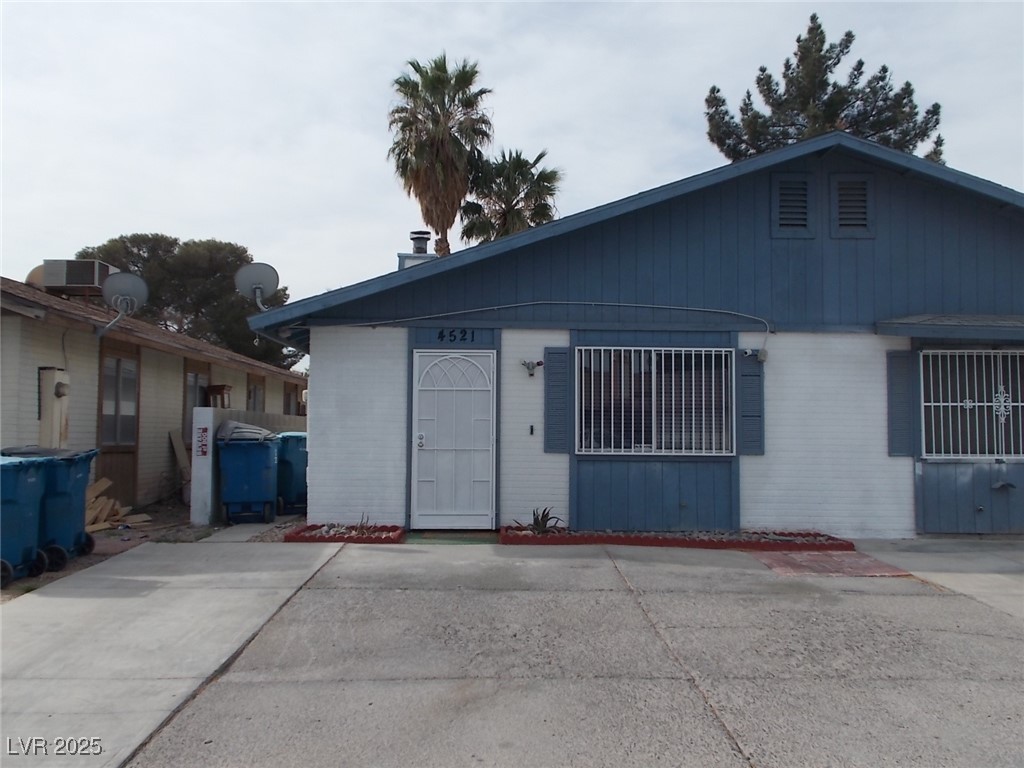 4521 Halbert Avenue Las Vegas, NV 89110 - Photo 2 of 16 View of front of house