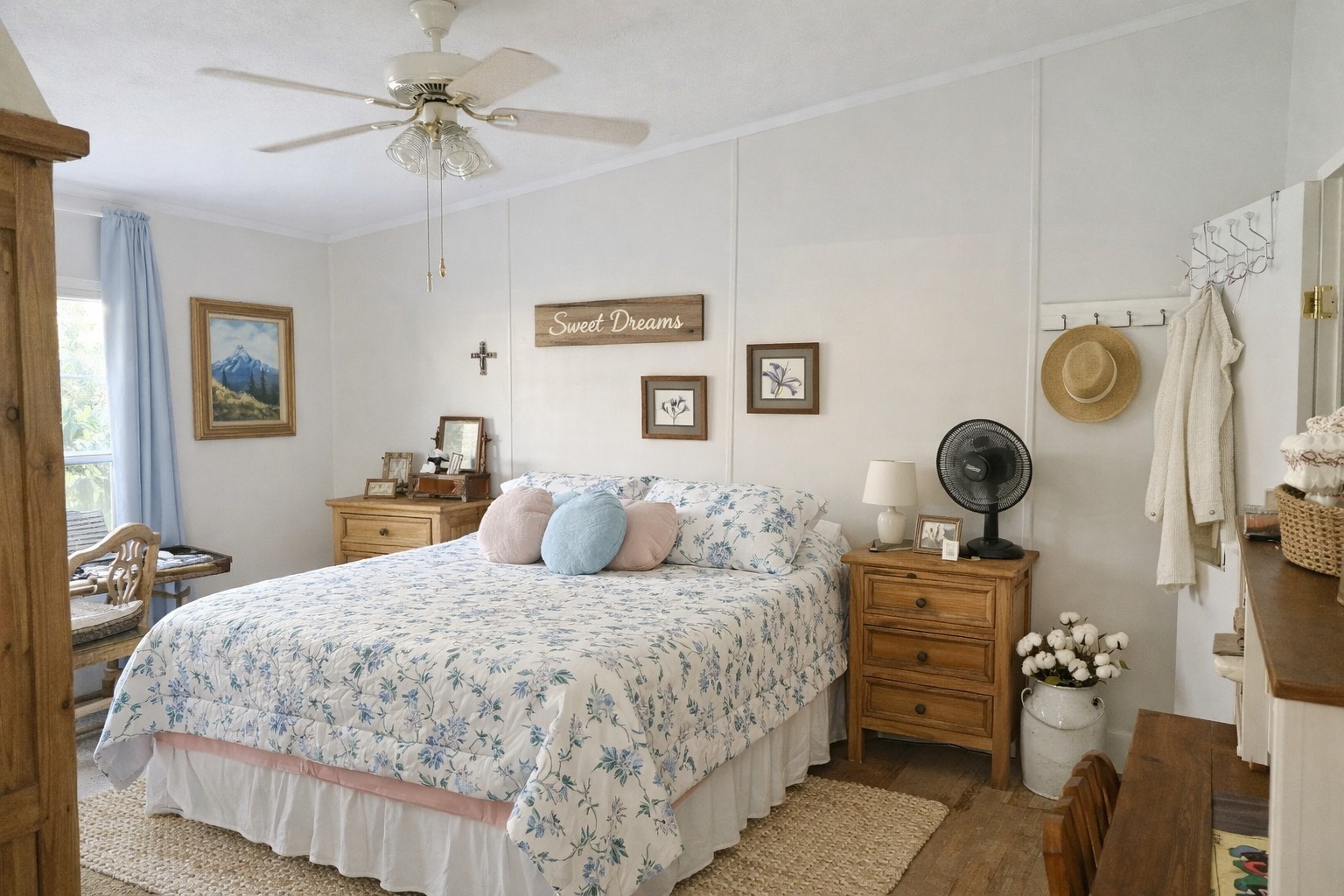 1202 County Road 1099 Wiergate, TX 75977 - Photo 9 of 22 a bedroom with a bed and a chandelier