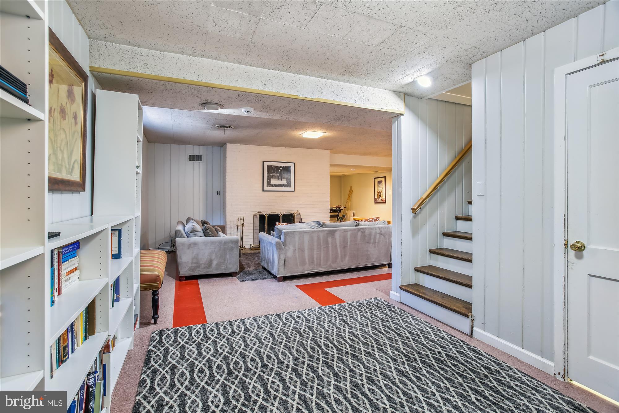 1330 Fernway Road Northwest Washington, DC 20012 - Photo 40 of 73 L Shaped Configuration - Lower Living Area
