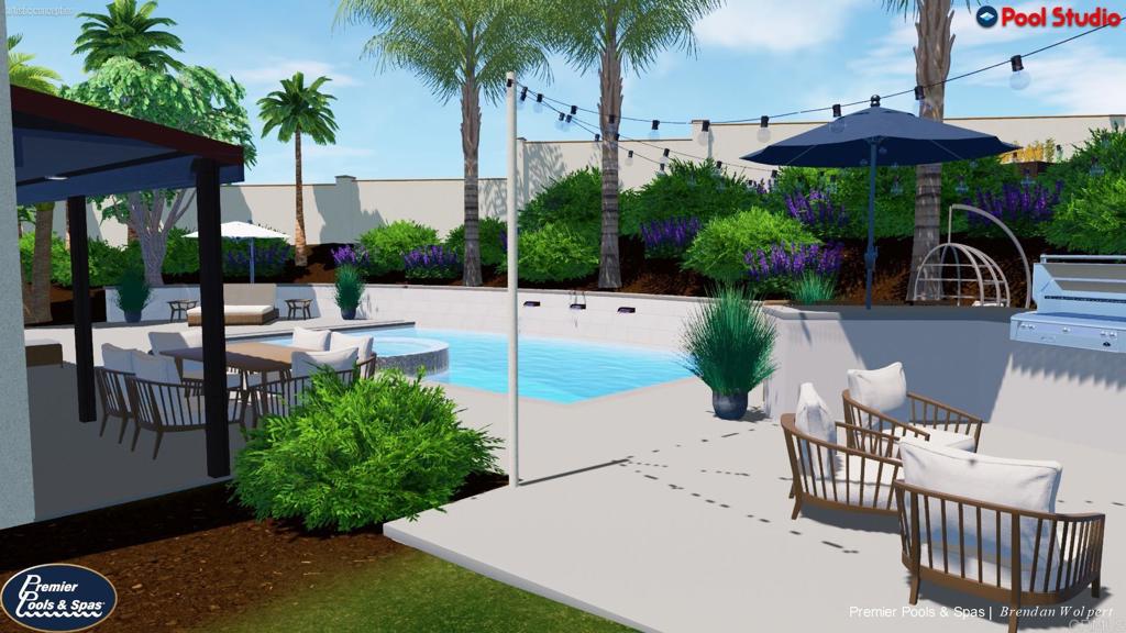 707 Olympus Street Encinitas, CA 92024 - Photo 15 of 47 a view of a backyard with potted plants