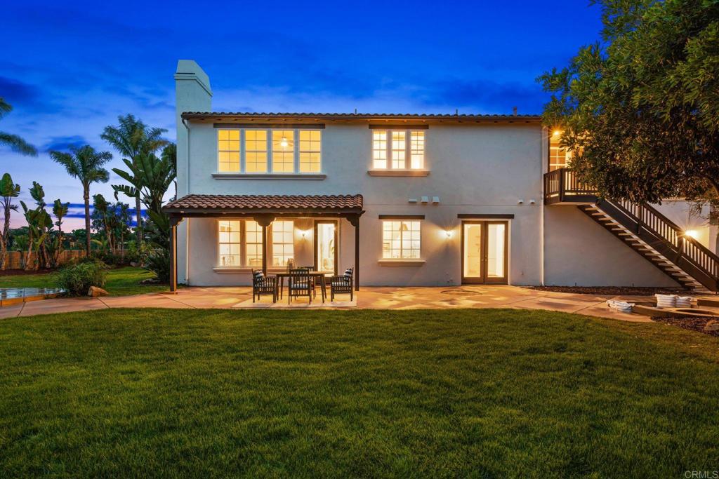 707 Olympus Street Encinitas, CA 92024 - Photo 27 of 47 a view of a house with a swimming pool