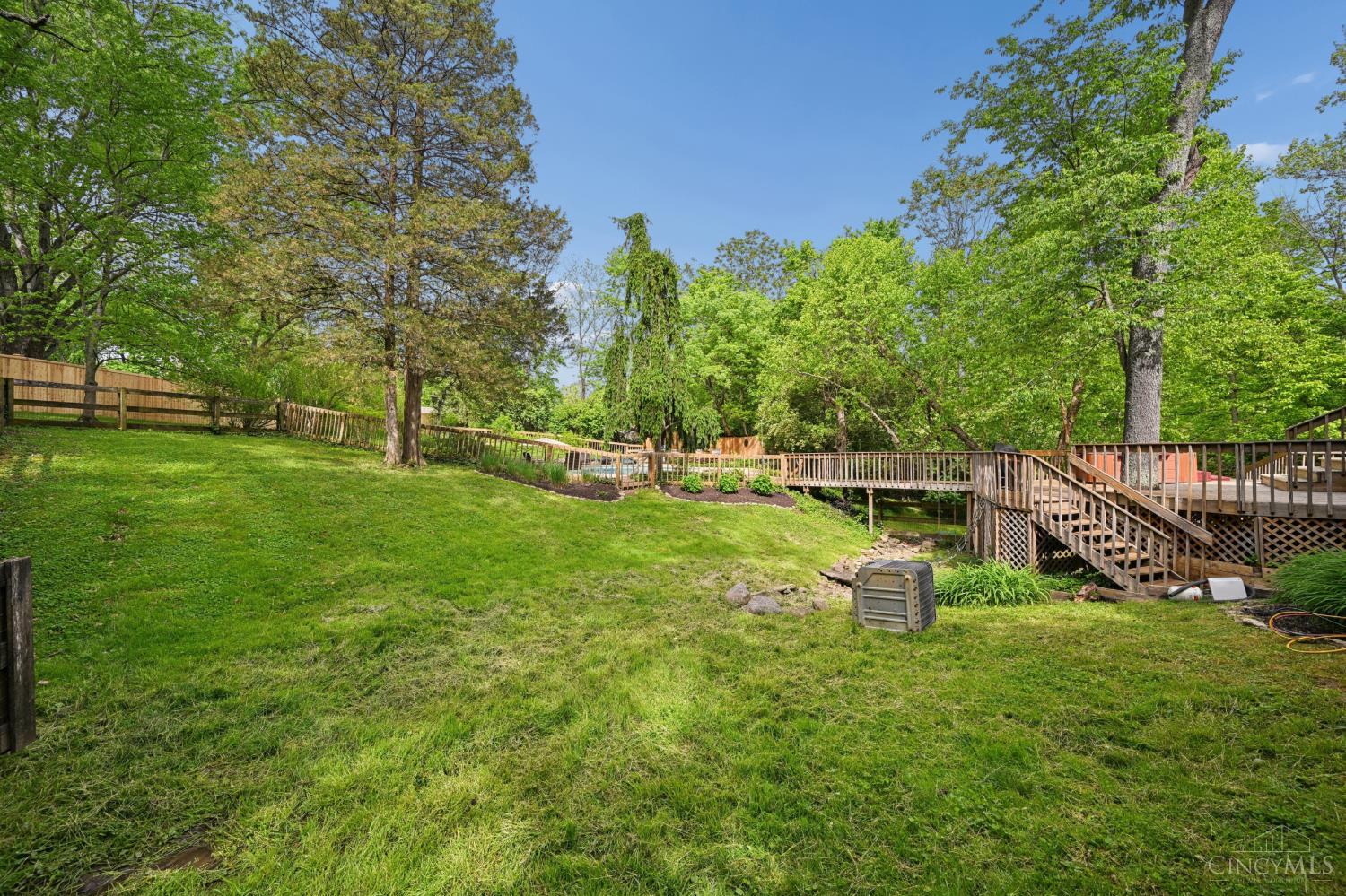559 Asbury Road Cincinnati, OH 45255 - Photo 48 of 50 Private, wooded setting with creek