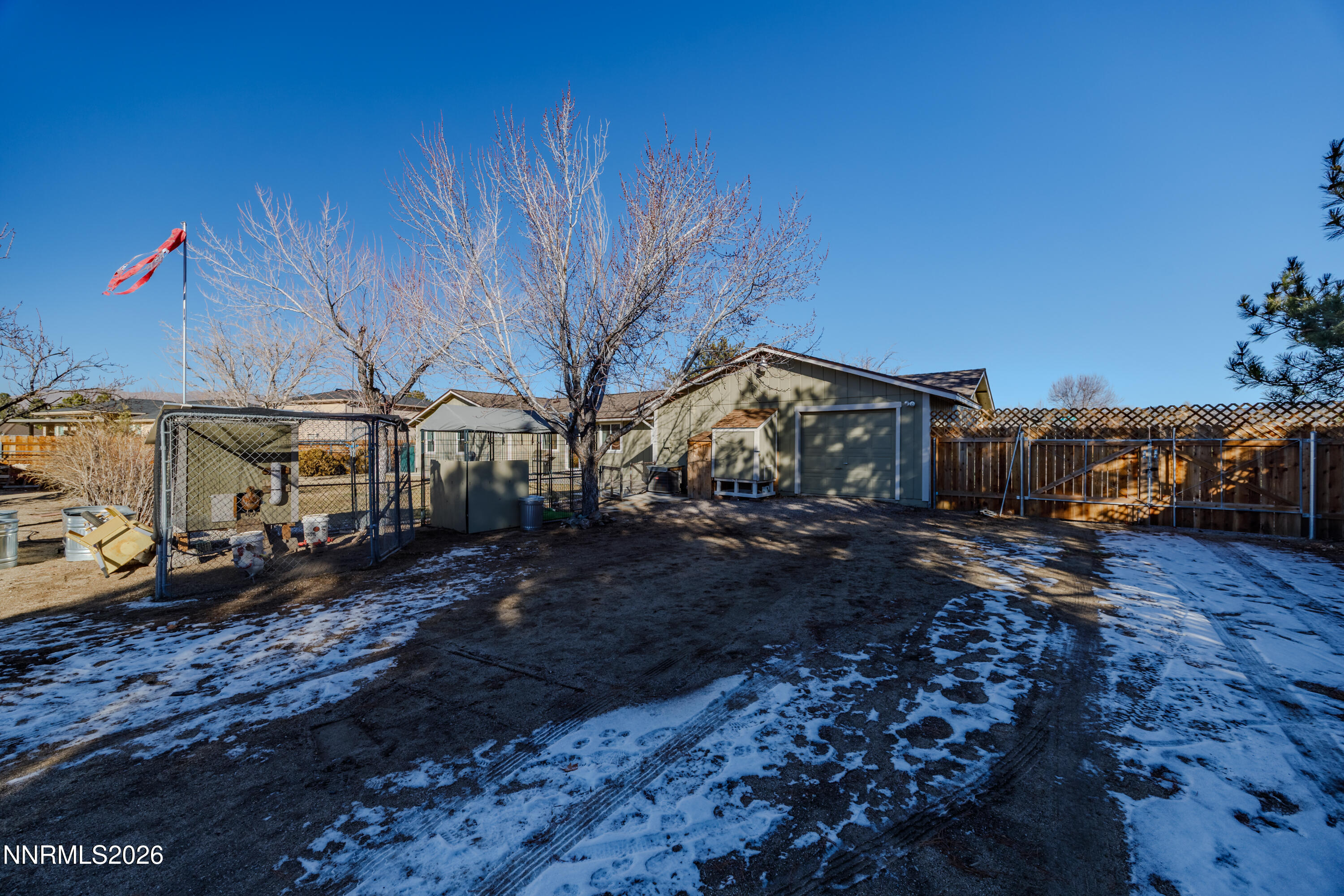 450 Riparian Way Carson City, NV 89701 - Photo 21 of 27 a view of a backyard of the house