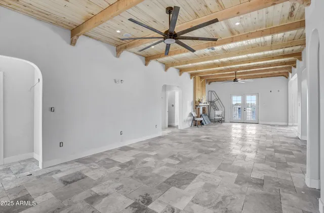 a view of empty room