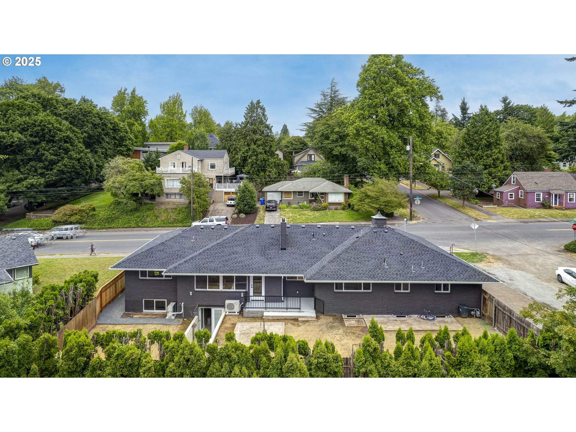 5775 Southeast Cesar Estrada Chavez Boulevard Portland, OR 97202 - Photo 43 of 43 a aerial view of a house
