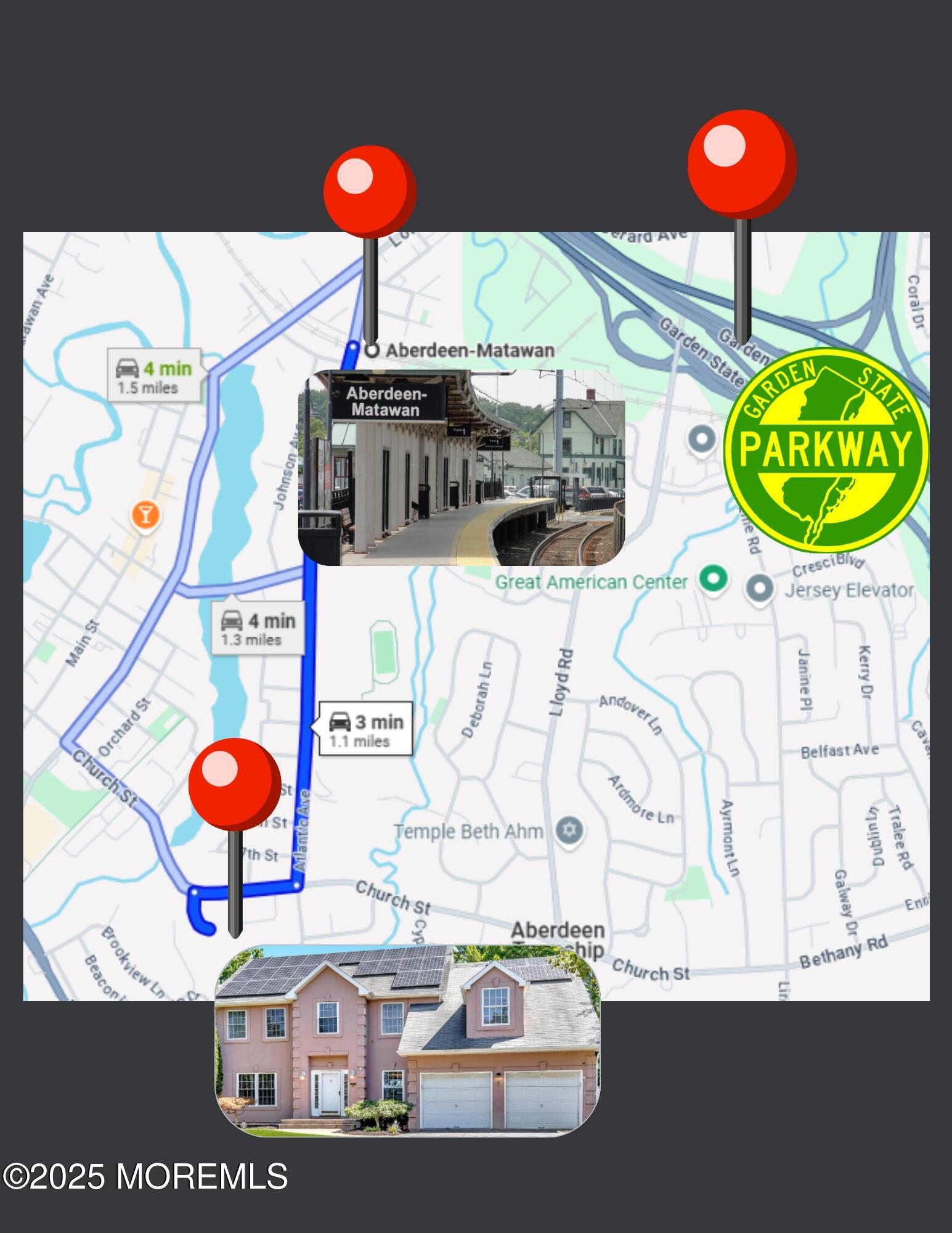 4 Bailey Road Matawan, NJ 07747 - Photo 3 of 46 4 Bailey Rd Map Info