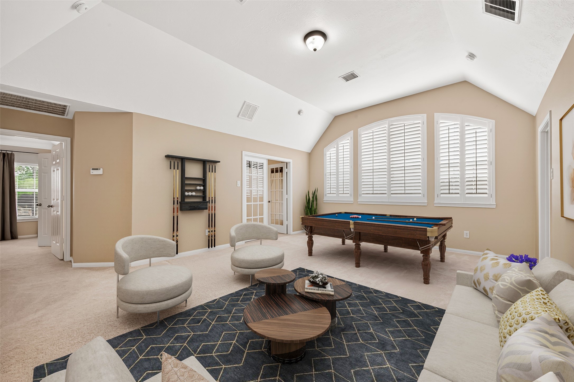 4203 Deforest Ridge Circle Katy, TX 77494 - Photo 50 of 50 Gameroom upstairs - or could be a second living area - whatever you need. This is basically a split floorplan upstairs with 2 bedrooms on either side of the gameroom (virtually staged)
