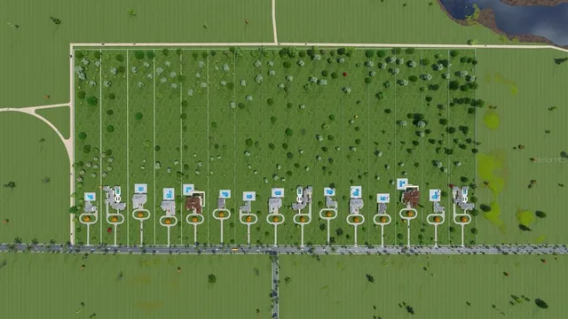 a view of swimming pool from a yard