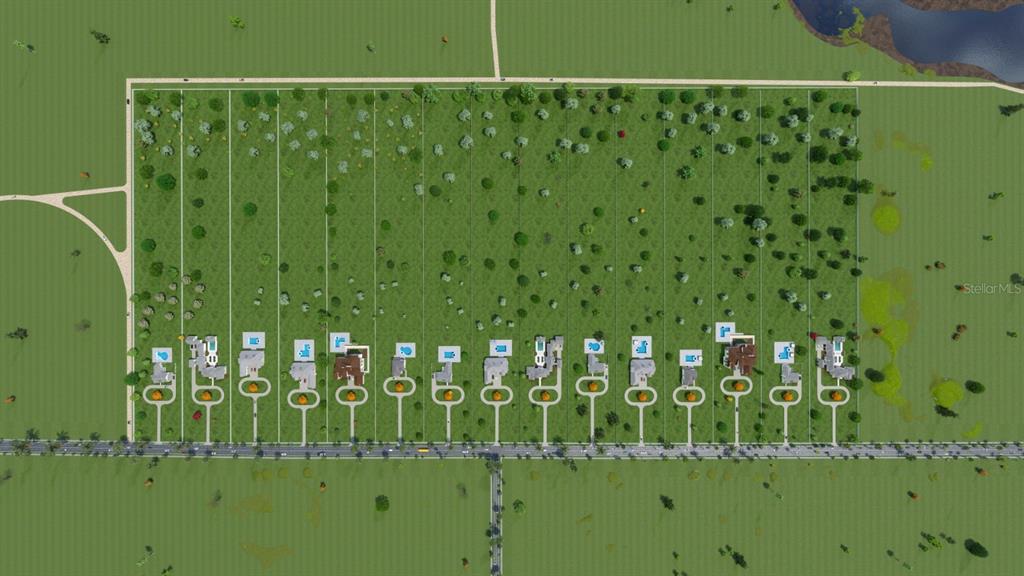 a view of swimming pool from a yard