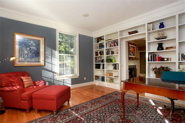 63 Sheffield Road Boxford, MA 01921 - Photo 11 of 30 a living room with furniture a rug and a window