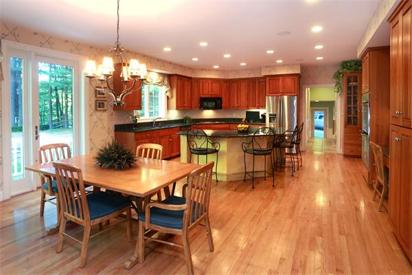 63 Sheffield Road Boxford, MA 01921 - Photo 4 of 30 a view of a dining room with furniture window and wooden floor