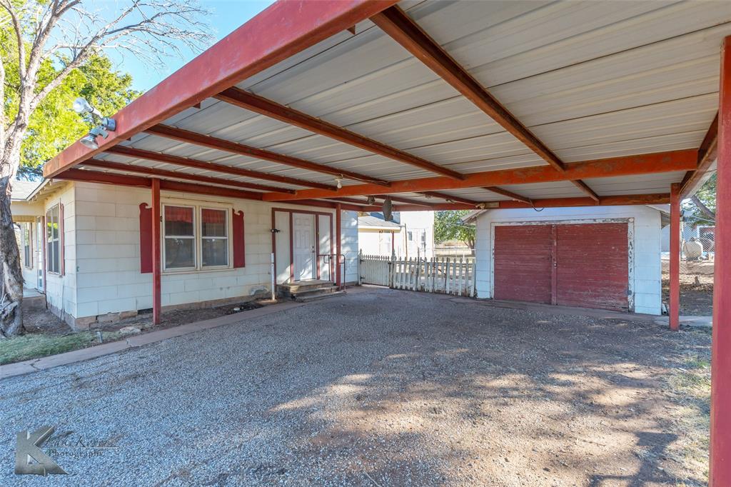 405 South Hinton Street Benjamin, TX 79505 - Photo 21 of 40 View of front of property featuring an attached carport