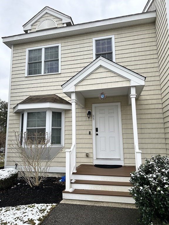 43 Turtle Brook Road, Unit 43 Canton, MA 02021 - Photo 1 of 1 a front view of a house