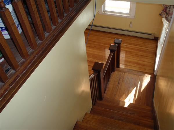 55 Marion Road Scituate, MA 02066 - Photo 16 of 16 a view of staircase with wooden floor and stairs
