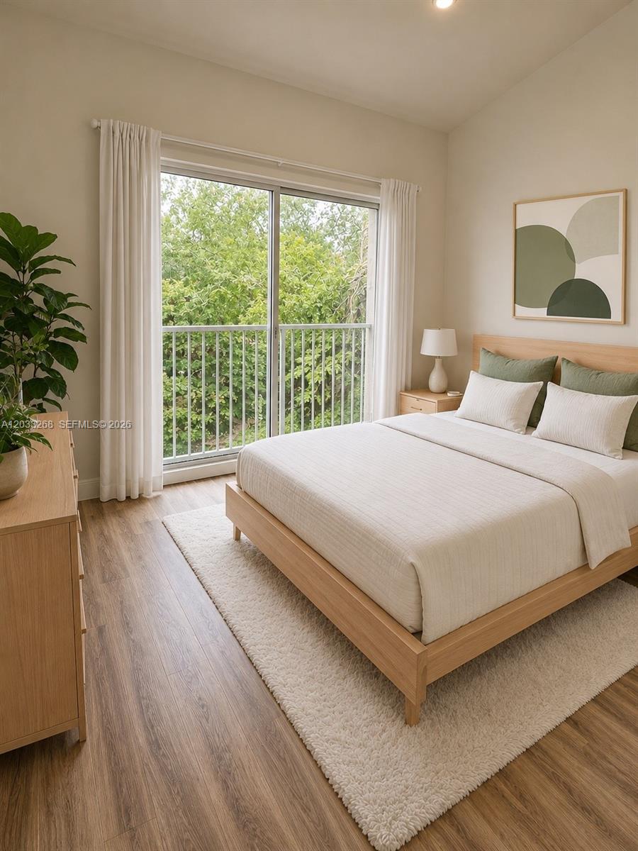 37 Northwest 70th Street, Unit A Miami, FL 33150 - Photo 7 of 19 Bedroom #2 Virtually Staged